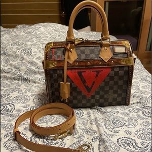 Louis Vuitton Time Trunk Speedy Bandoliere 25